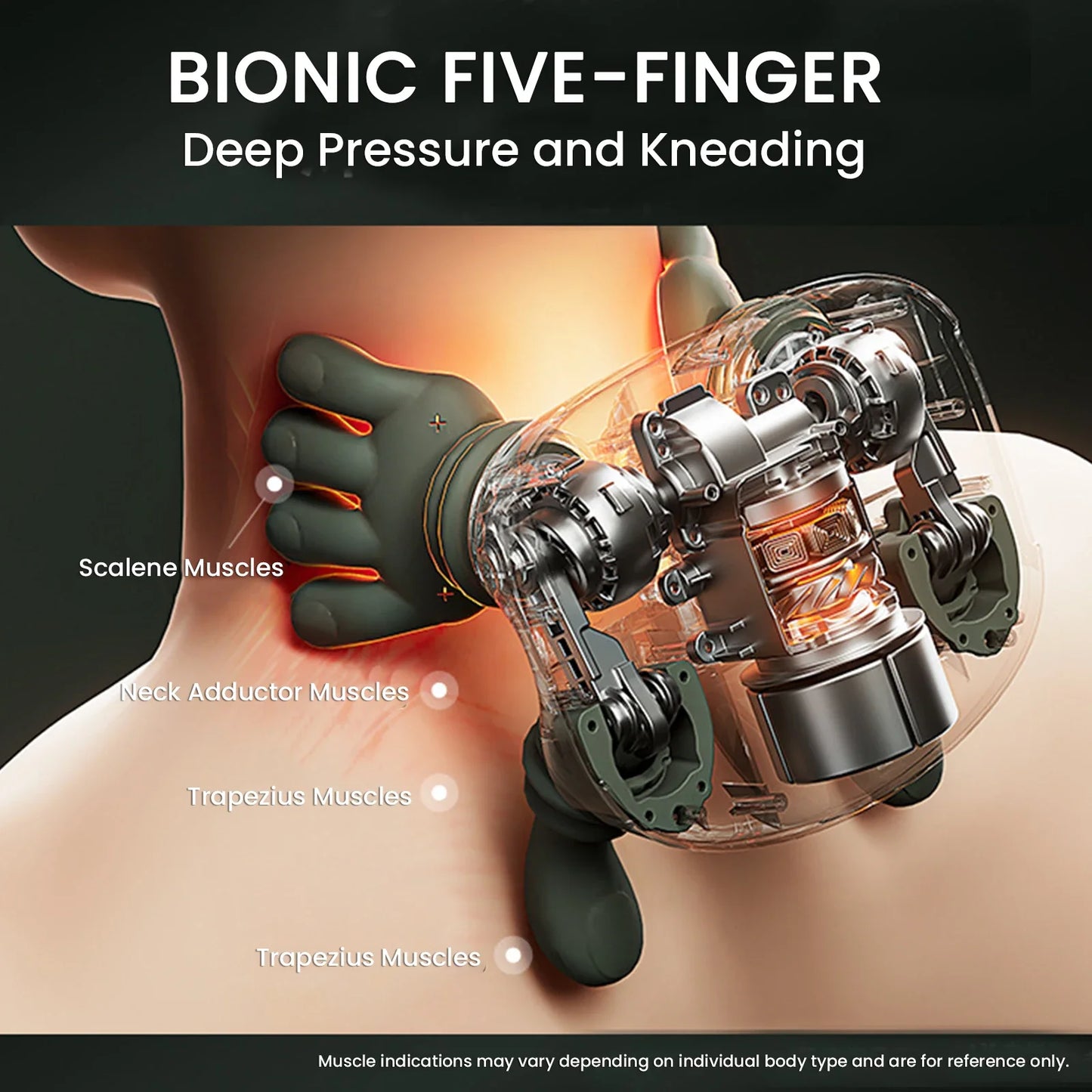 Lexefy™ Deep Kneading Neck & Shoulder Massager