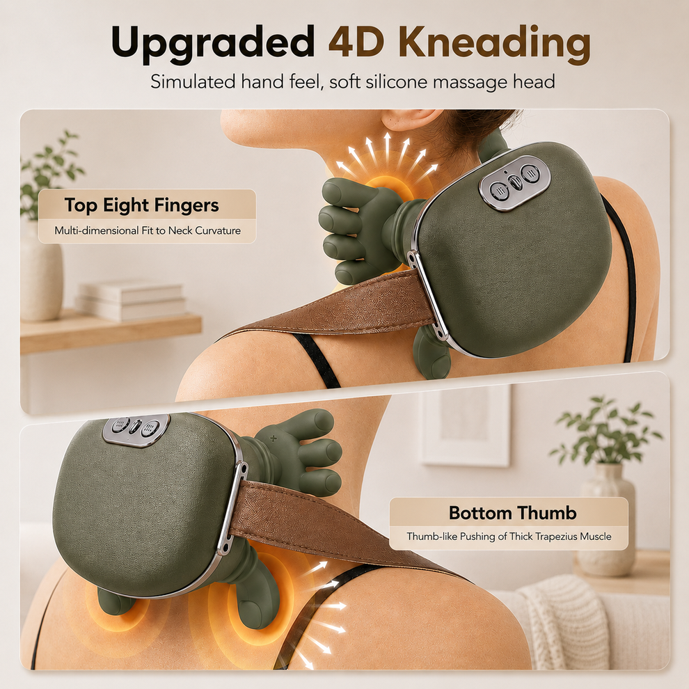 Lexefy™ Innovative Deep Kneading Neck & Shoulder Massager