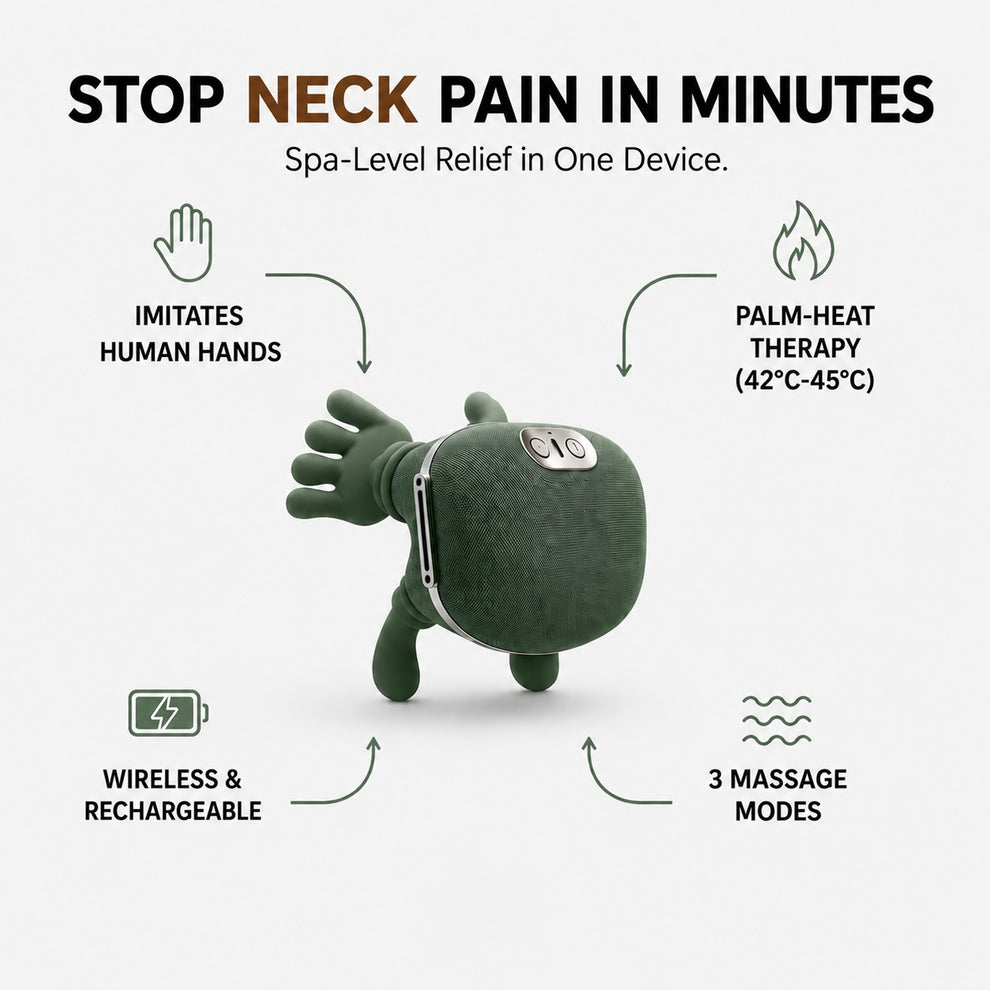 Lexefy™ Innovative Deep Kneading Neck & Shoulder Massager